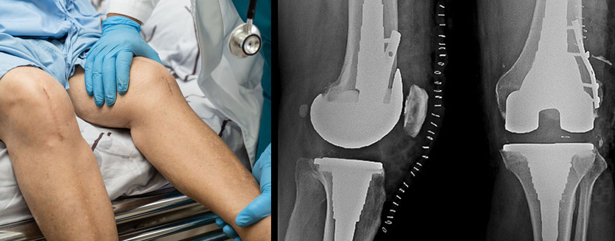 Revision Knee Replacement
 
  Specialized revision surgery to correct failed or worn-out knee implants—restoring stability, reducing discomfort, and improving function with expert orthopedic care.